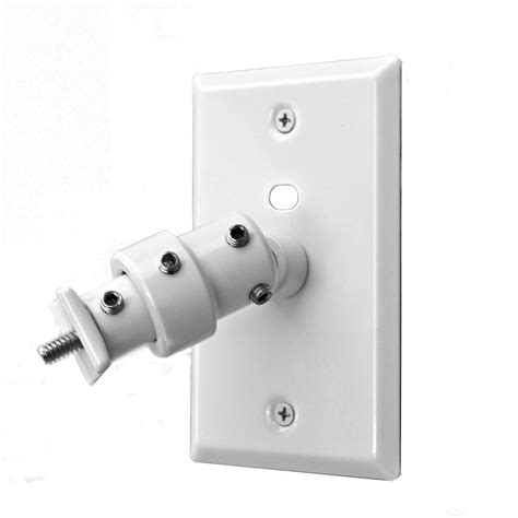 am20 universal speaker mount for electrical box installation white|Pinpoint Mounts AM20.